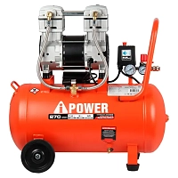 Компрессор поршневой безмасляный A-iPower AC270/50LF