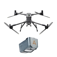 Профессиональный комплект для ВЛС и фотограмметрии: Квадрокоптер DJI Matrice 400 RTK Combo + сканер AlphaAir10