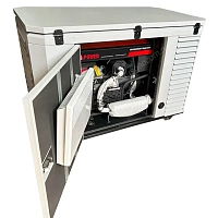 Бензиновый генератор A-iPower A13000EAX в супертихом зимнем кожухе 1700SS RAL 7035