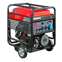 Бензиновый генератор FUBAG BS 11000 A ES в тихом зимнем кожухе 1600 RAL 7024