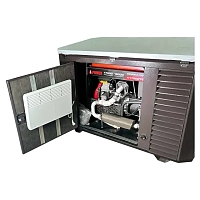 Бензиновый генератор A-iPower A13000TEAX в супертихом зимнем кожухе 1700SS RAL 8019 + блок автозапуска A-iPower 230В/400В 100А 8 ПИН