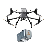 Профессиональный комплект для ВЛС: Квадрокоптер DJI Matrice 350 RTK Combo + сканер AlphaAir10 + ПО