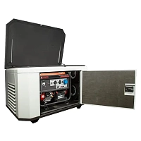 Генератор A-iPower A7000EAX в супертихом зимнем кожухе 1400SS RAL 7035