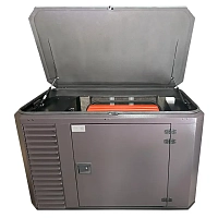 Бензиновый генератор FUBAG BS 14000 A ES в супертихом зимнем кожухе 1700SS RAL 8019