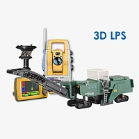Cистема 3D LPS для дорожной фрезы