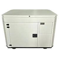 Бензиновый генератор A-iPower A13000EAX в тихом зимнем кожухе 1600 RAL 7035 + блок автозапуска A-iPower 230В/400В 100А 8 ПИН