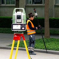 Роботизированный тахеометр Leica TS20 A R1600 (2")