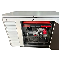 Бензиновый генератор A-iPower A13000TEAX в супертихом зимнем кожухе 1700SS RAL 7035 + блок автозапуска A-iPower 230В/400В 100А 8 ПИН