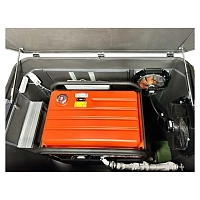 Бензиновый генератор FUBAG BS 19000 A ES в супертихом зимнем кожухе 1700SS RAL 7024