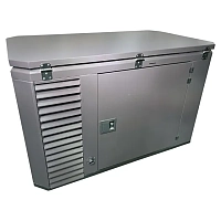 Бензиновый генератор FUBAG BS 19000 A ES в супертихом зимнем кожухе 1700SS RAL 7024