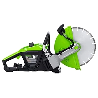 Бетонорез Greenworks PC141 аккумуляторный 82В с АКБ 5 Ач + ЗУ 4А