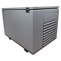 Бензиновый генератор FUBAG BS 17000 A ES в тихом зимнем кожухе 1600 RAL 7024