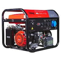 Бензиновый генератор FUBAG BS 5500 A ES в тихом зимнем кожухе 1200 RAL 7024
