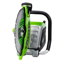 Бетонорез Greenworks PC141 аккумуляторный 82В с АКБ 8 Ач + ЗУ 8А двойное