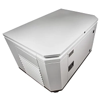 Бензиновый генератор FUBAG BS 14000 A ES в тихом зимнем кожухе 1600 RAL 7035