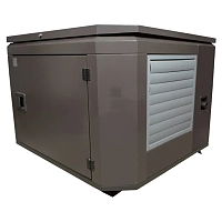 Генератор A-iPower A6000EAX в тихом зимнем кожухе 1200 RAL 8019 + блок автозапуска A-iPower 230В/400В 100А 8 ПИН