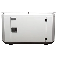 Бензиновый генератор FUBAG BS 11000 A ES в тихом зимнем кожухе 1600 RAL 7035