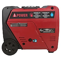 Инверторный гибридный генератор A-iPower A6000LiGS (газ и бензин)